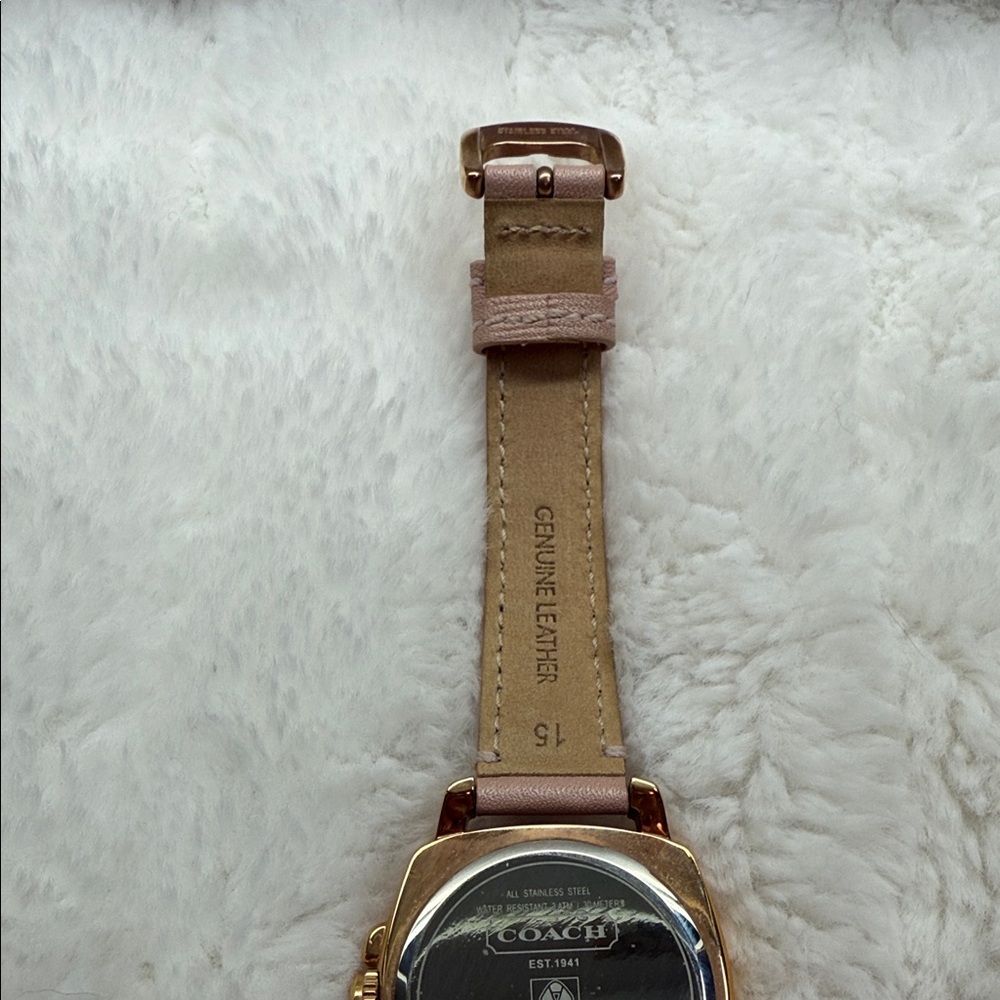 Coach Pink and Gold Women's Watch- Madison/Boyfriend/Delancey-style lines - Picture 6 of 7